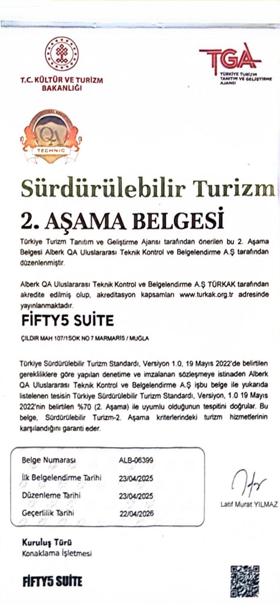 Fifty5 Suite Hotel Marmaris Kültér fotó